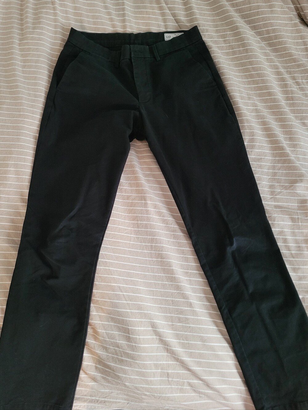 GAP Black Men's Cotton Chino Pants 32x32